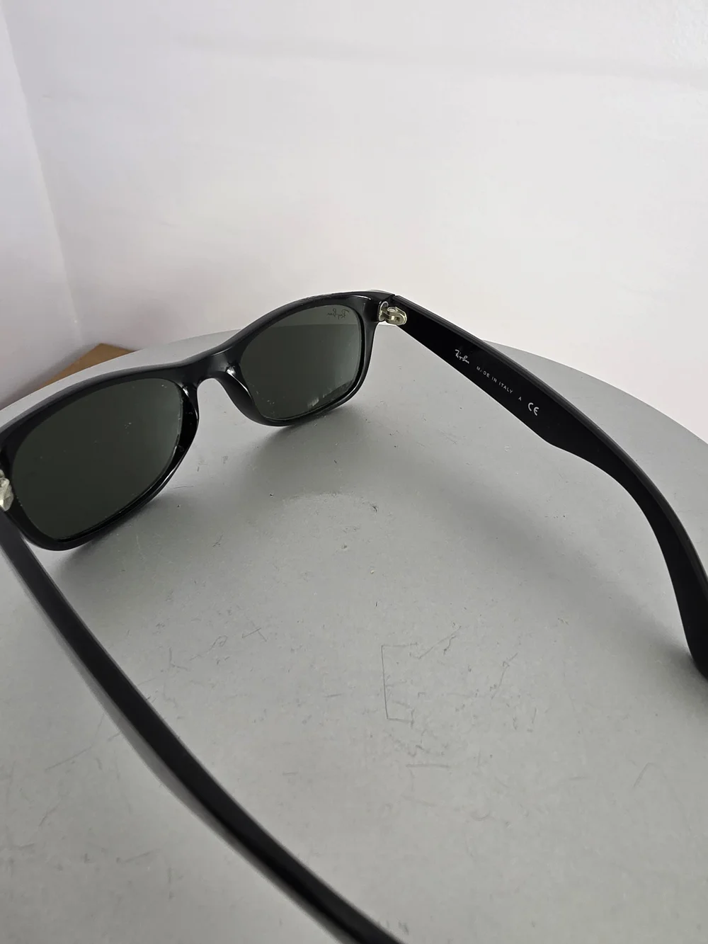 Ray-Ban Rectangle Sunglasses Black Full Rim Frames